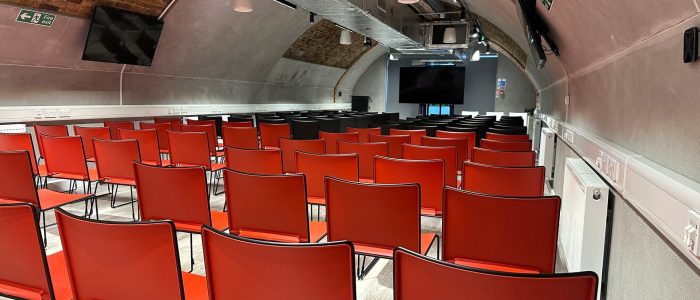 King's Academy Arch room full of chairs